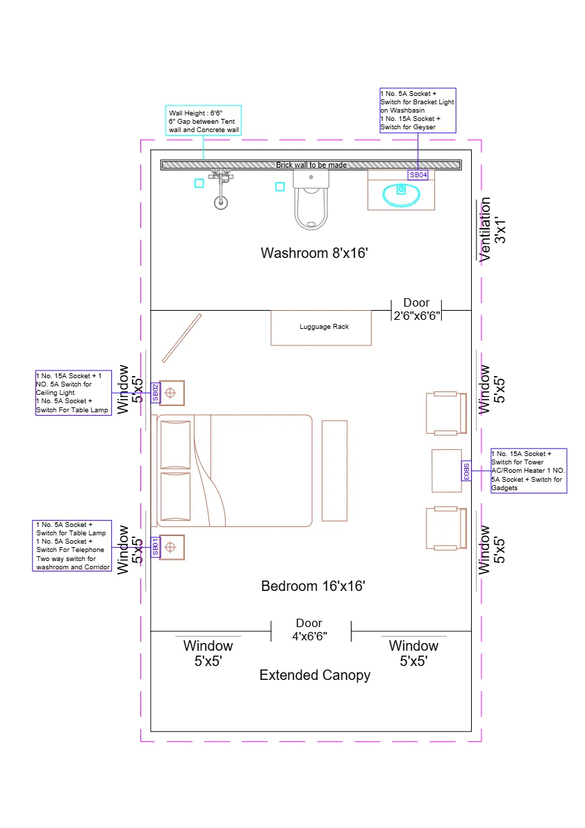 Tent Layout Image